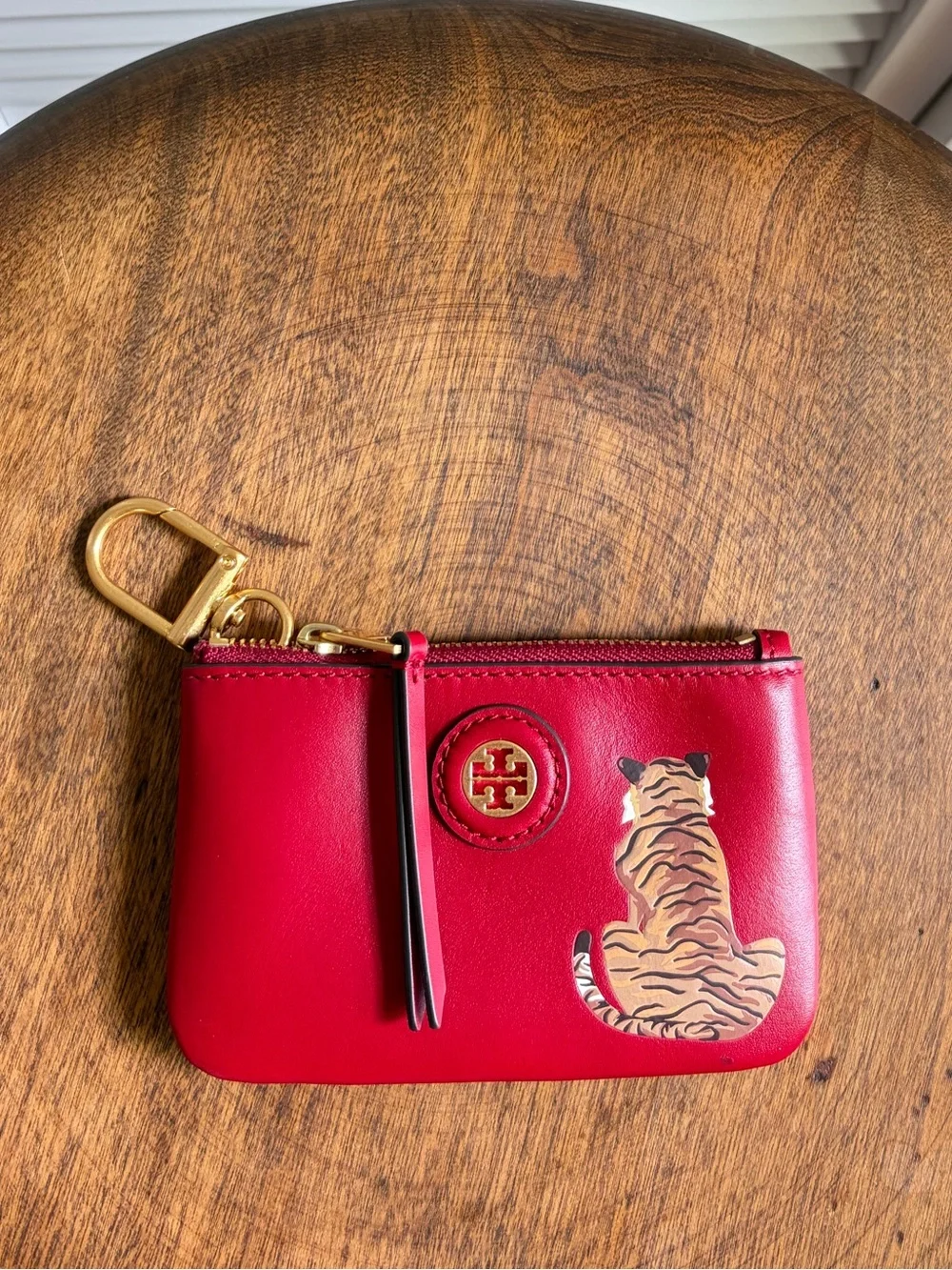 Tory Burch Limited Edition Lunar New Year Tiger Key Fob - Picture 1 of 4